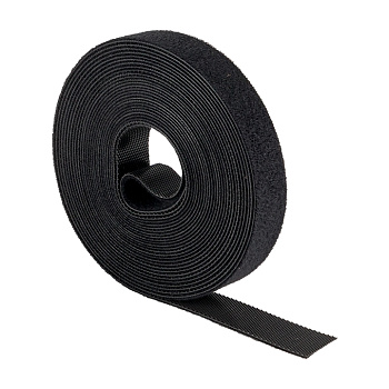 Хомут-липучка 16 мм (5м ролл) черный PROxima EKF