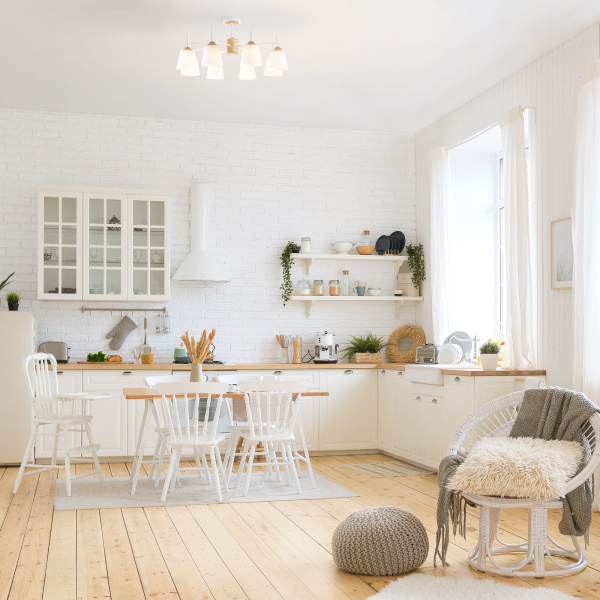 Потолочная люстра с плафонами 8*E27 60Вт белый IP20 Fresco (70085/8 белый) Eurosvet