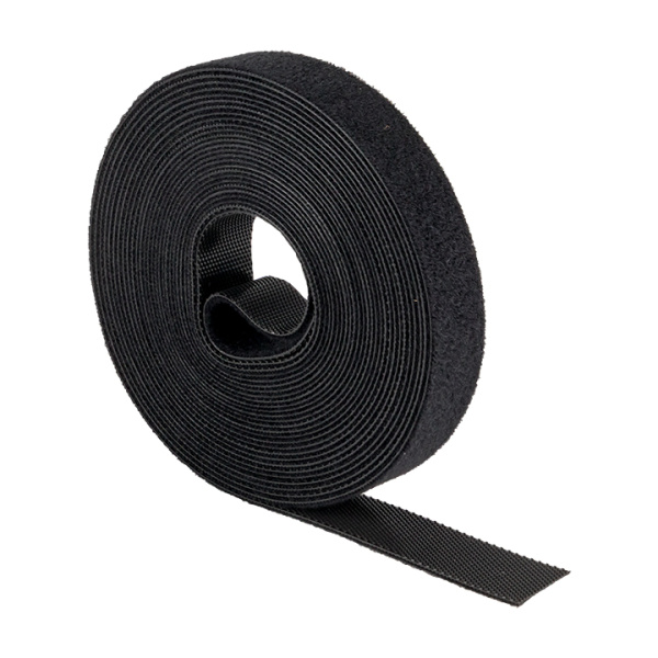 Хомут-липучка 16 мм (5м ролл) черный PROxima EKF