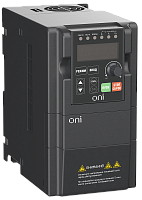 Преобразователь частоты A150 380В 3Ф 1,5кВт 5А со встроенным тормозным модулем ONI