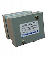 Электромагнит МИС-1100 ЕУ3, 380В, тянущее исполнение, ПВ 100%, IP20, с жесткими выводами Электротехник