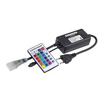 Контроллер для гибкого неона RGB LS001 220V 5050 с ПДУ (ИК) IP20 720Вт IP20 (a043627) Elektrostandard