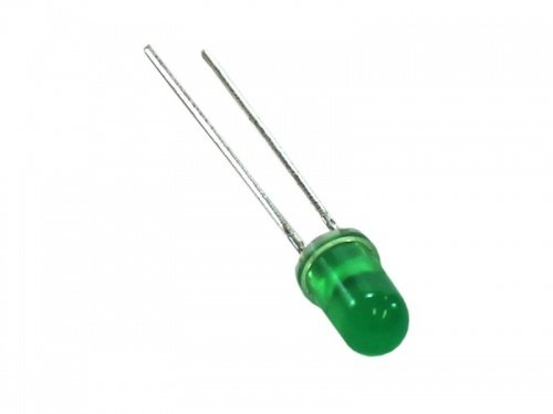 Светодиоды на ножке 0,06W 5V зеленый