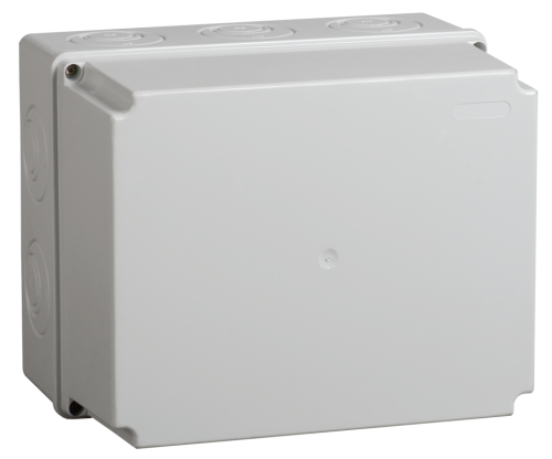 Коробка распаячная КМ41273 для открытой проводки 240х195х165мм IP44 IEK