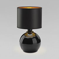 Настольная лампа с абажуром 1*E27 60Вт черный IP20 (5068 Palla) TK Lighting