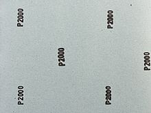 Лист шлифовальный "СТАНДАРТ" на бумажной основе, водостойкий 230х280мм, Р2000, 5шт ЗУБР