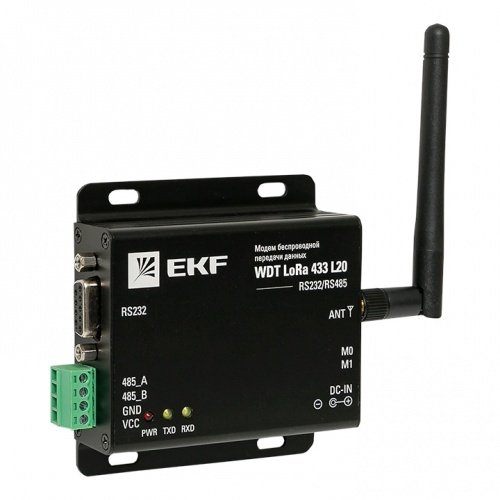 Модем беспроводной передачи данных WDT LoRa 433 L20 PROxima EKF