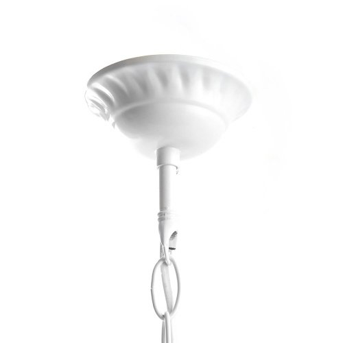 Светильник садово-парковый Feron 6205/PL6205 шестигранный на цепочке 100W E27 230V, белый фото 3