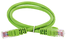 ITK Коммутационный шнур (патч-корд) кат.6 UTP LSZH 7м зеленый