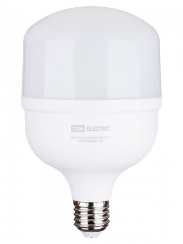 Лампа светодиодная T 30 Вт, 230 В, 6500 К, E27 (100x165 мм) TDM фото 3