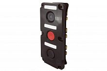 Пост кнопочный ПКЕ 112-3 У3, красная и две черные кнопки, IP40 TDM