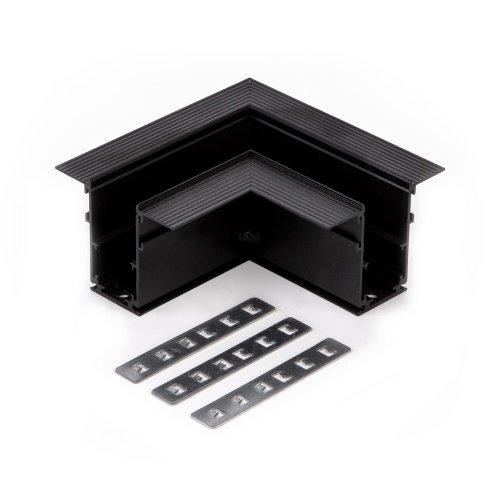 Коннектор угловой для встраиваемого шинопровода черный IP20 Slim Magnetic (a057207) Elektrostandard фото 3