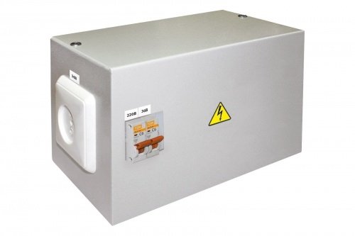 Ящик с трансформатором понижающим ЯТП-0,4 220/36-2авт. IP31 TDM фото 2