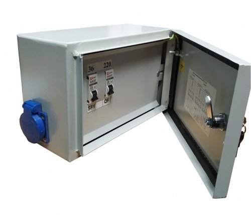 Ящик с понижающим трансформатором ЯТП IP54 0,25кВА 220/24В Basic EKF