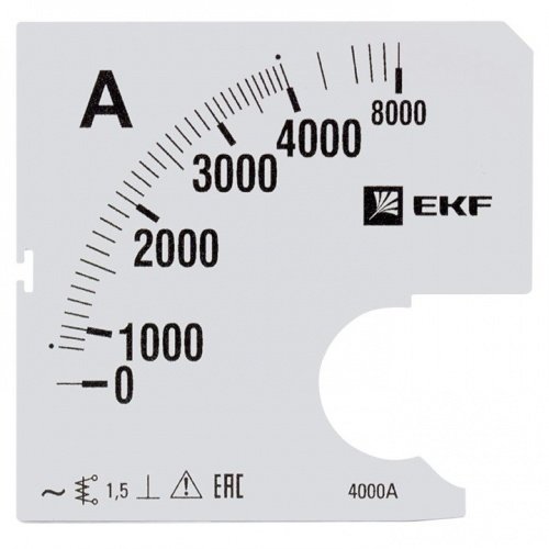 Шкала сменная для A961 4000/5А-1,5 PROxima EKF