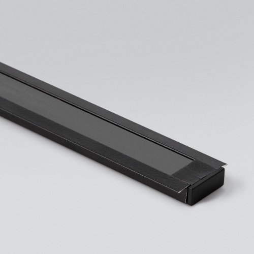 Встраиваемый алюминиевый профиль для светодиодной ленты черный (a053622) Elektrostandard фото 2