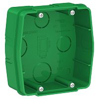 BLANCA коробка монтажная  скрытый 1 пост . зеленый IP20 Schneider Electric