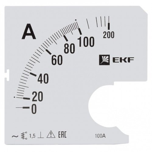 Шкала сменная для A961 100/5А-1,5 PROxima EKF