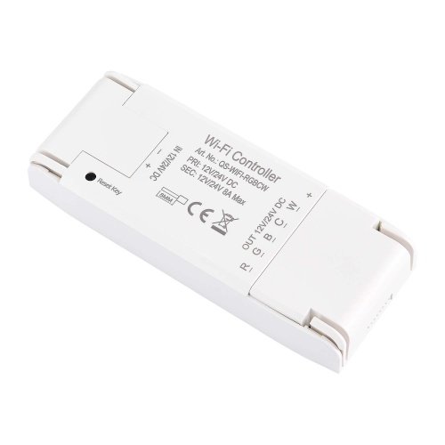 Wi-Fi контроллер RGBCW для светодиодных лент, 8A ST9000.500.01RGBCW ST LUCE