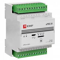 Контроллер базовый ePRO 24 удаленного управления 6вх\4вых 230В GSM PROxima EKF