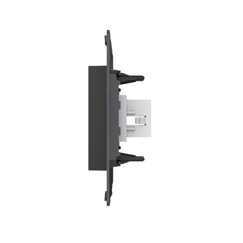Розетка 1 пост HDMI 2.0, цвет черный (механизм) Livolo фото 3
