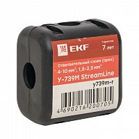Ответвительный сжим (орех) У739М (4-10 мм2, 1,5-2,5 мм2) розничный стикер StreamLine EKF