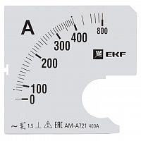 Шкала сменная для A721 400/5А-1,5 PROxima EKF