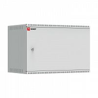 Шкаф телекоммуникационный настенный 6U (600х350) дверь металл, Astra серия PROxima EKF