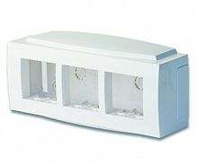 Модульная коробка для электроустановочных изделий "Brava", 6 модулей DKC